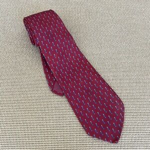 Barneys New York Vintage Maroon Tie